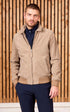 A "LCYALESS" Beige Schott Blouson Homme opened photo
