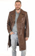 A "GEORGES" Marron La Canadienne Manteau Homme opened photo