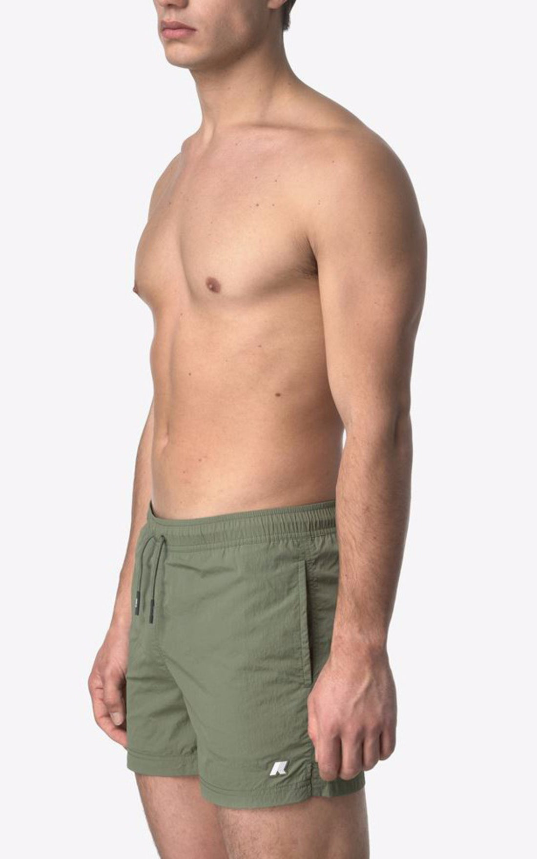 A &quot;HAZEL BEACH K8136LW&quot; Vert K-Way maillot_de_bain Homme opened photo