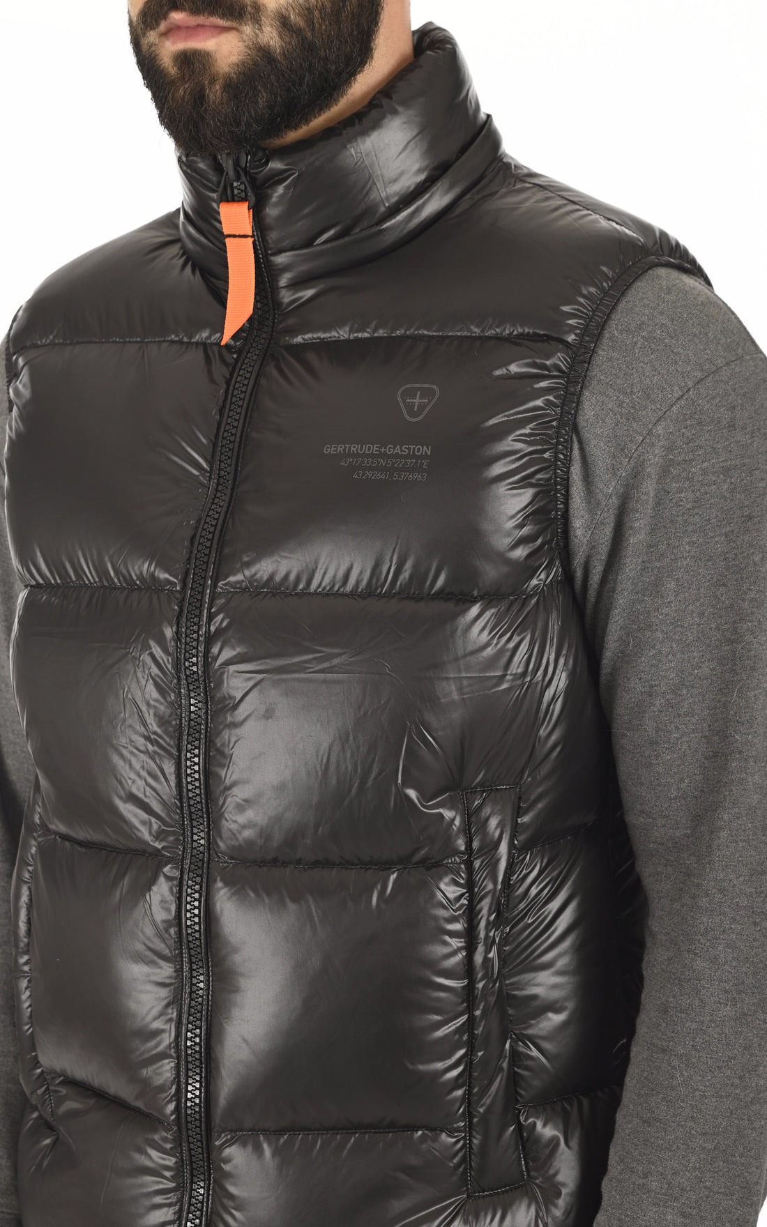 A &quot;CESAR&quot; Noir Gertrude gilet_doudoune Mixte closed photo