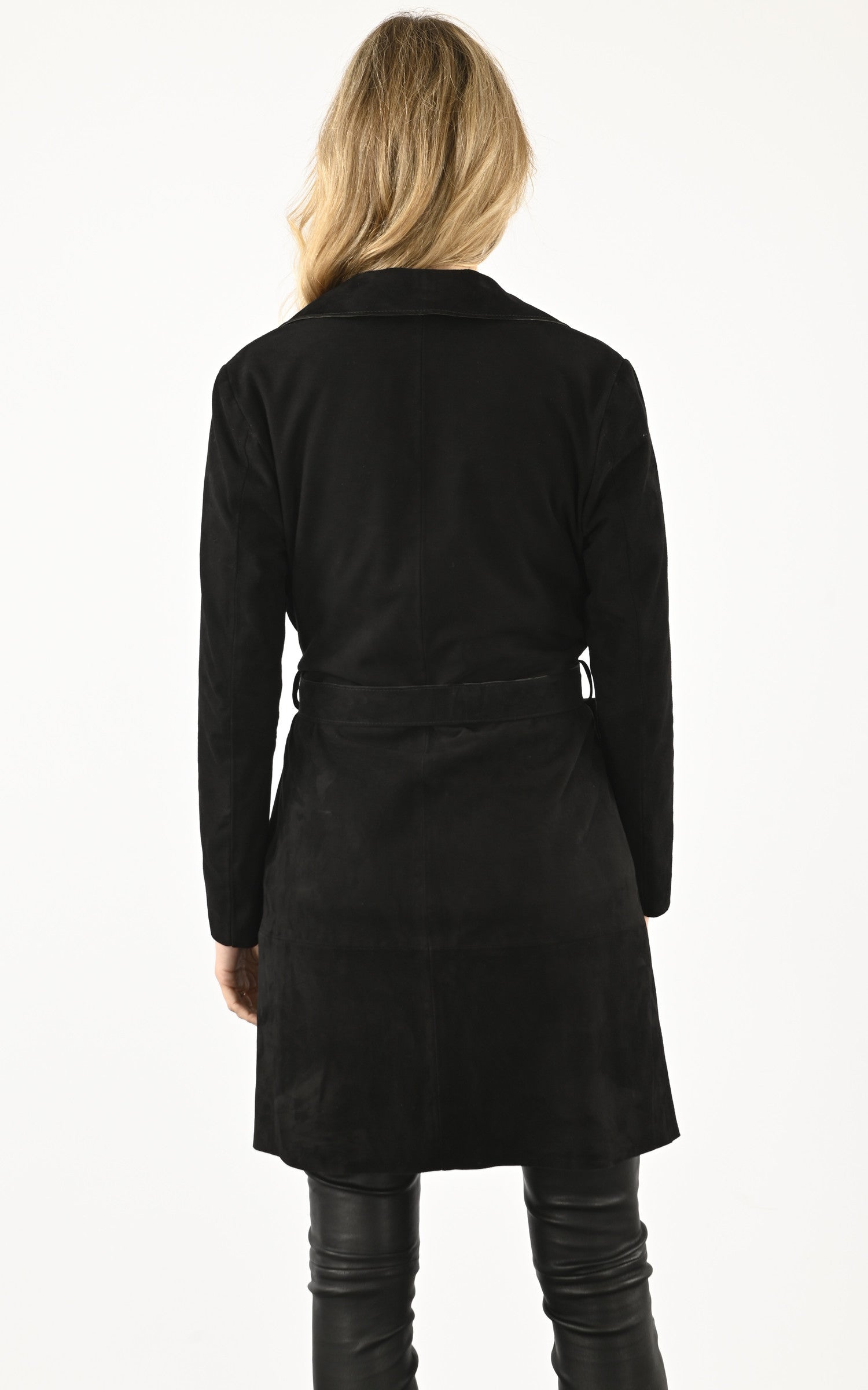 A &quot;265&quot; Noir La Canadienne 3/4 Femme back photo