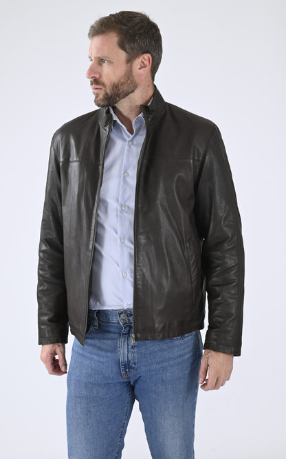 A &quot;ORLANDO 7765&quot; Marron Smarty Blouson Homme closed photo
