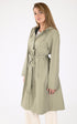 A "12040 A-LINE LONGER" Vert Rains 7/8 Femme opened photo