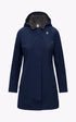 A "MATHY BONDED K7127JW" Bleu Foncé K-Way Veste Femme closed photo