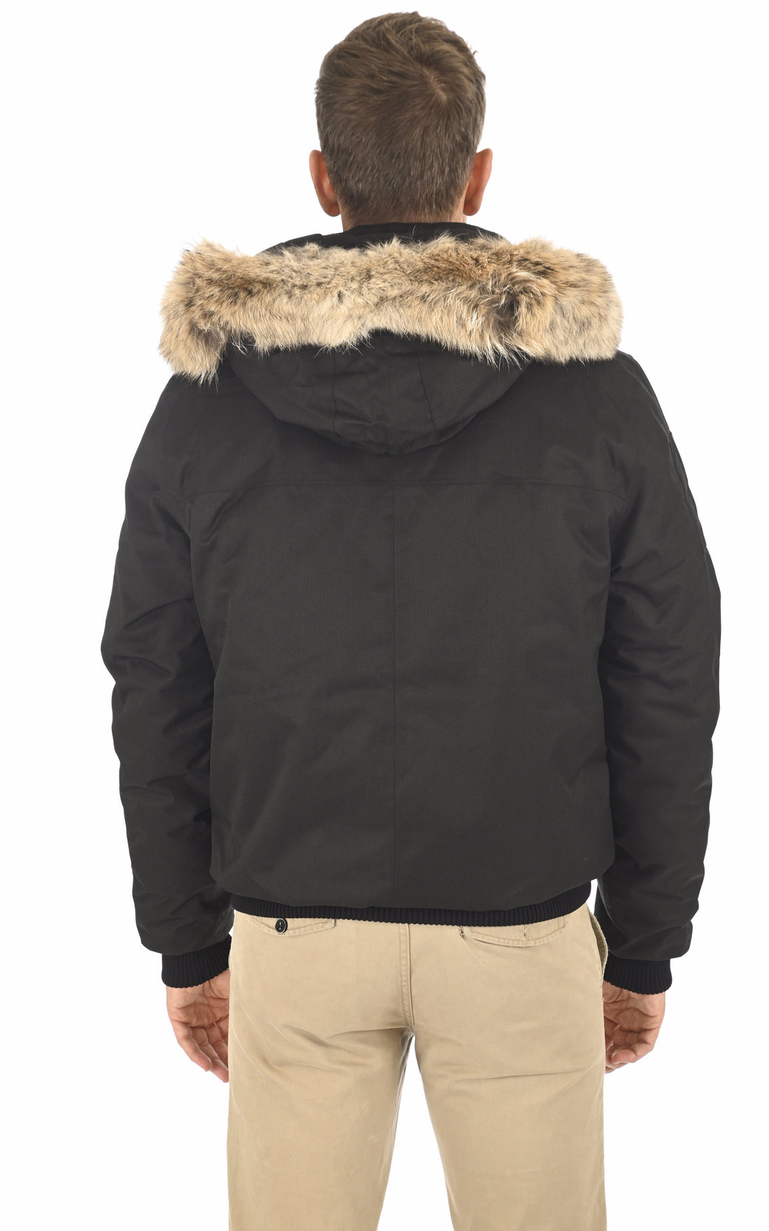 A &quot;DYLAN&quot; Noir Nobis Blouson Homme closed photo