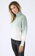 A "MYPRINCESS" Vert Les Tricots de Léa Pull Femme closed photo
