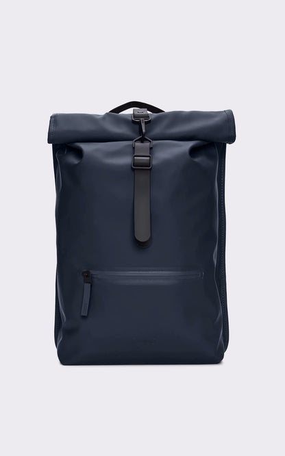 A &quot;13320 ROLLTOP RUCKSACK&quot; Navy Rains Sac Mixte interior photo
