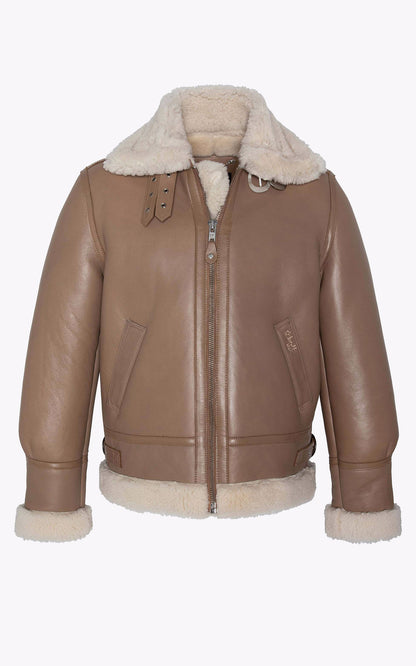 A &quot;LC1259&quot; Beige Schott Bombardier Homme details photo