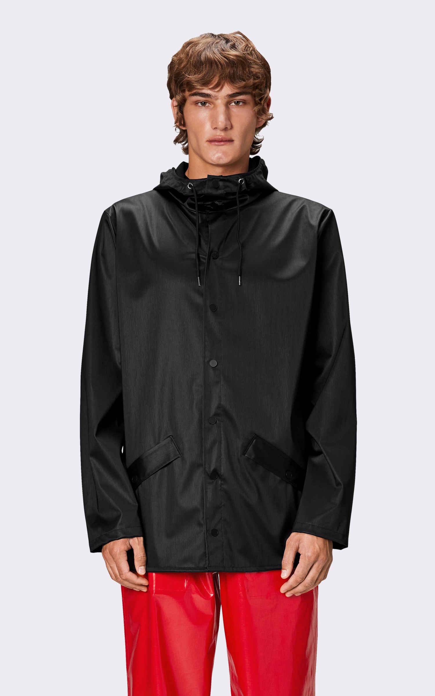 A &quot;12010 JACKET&quot; Noir Rains Veste Mixte opened photo