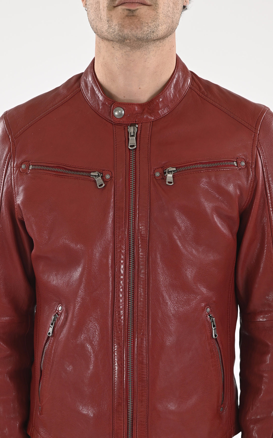 A &quot;GAFINO 101843&quot; Rouge Daytona 73 Blouson Homme opened photo