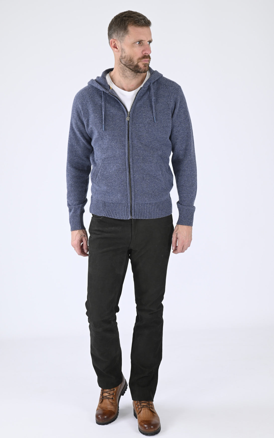 A &quot;LAURIN&quot; Marron Foncé Maddox Pantalon Homme closed photo