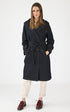 A "MUSHU 64589" Bleu Oakwood Trench Femme opened photo