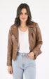 A "LOVELY" Cognac Giorgio & Mario Blouson Femme opened photo