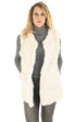 A "GILET 70" Craie La Canadienne Veste Femme opened photo