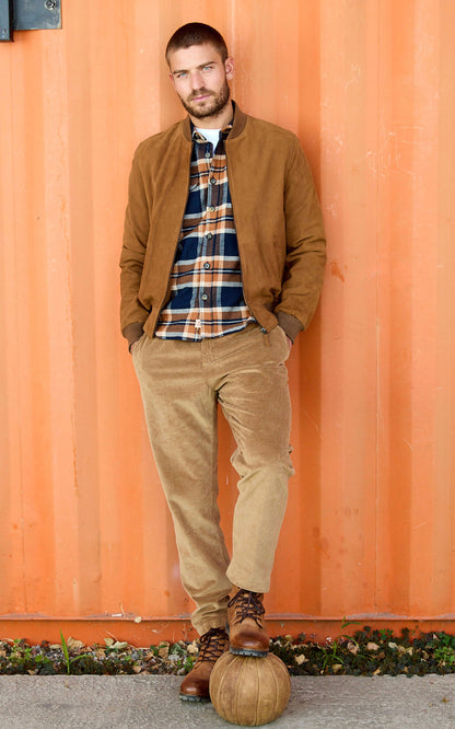 A &quot;24WSU66 181&quot; Camel Whitesand Pantalon Homme closed photo
