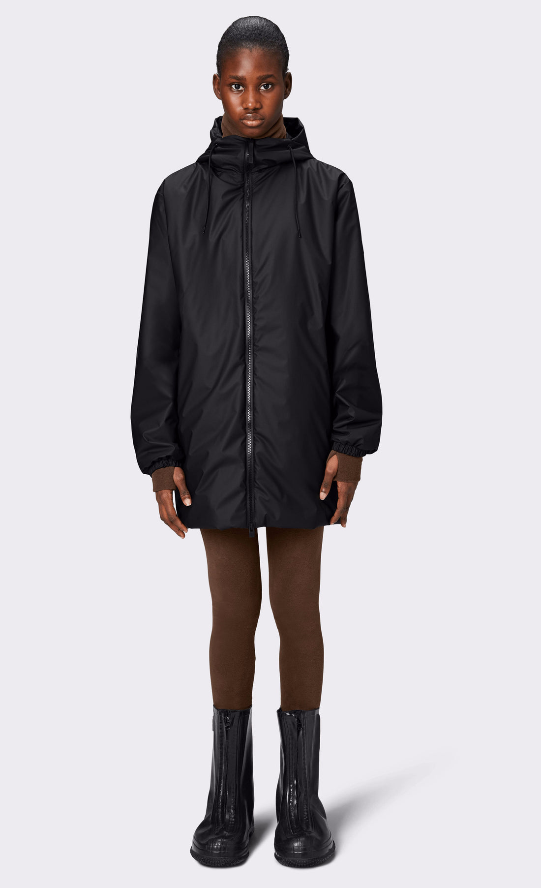 A &quot;15790 LOHJA&quot; Noir Rains 3/4 Mixte opened photo