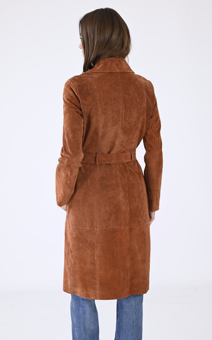 A &quot;ALEXIS-N&quot; Marron Soia &amp; Kyo 7/8 Femme back photo