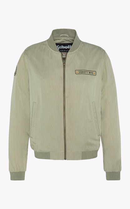 A &quot;JKTCALIPSOW&quot; Vert Schott Blouson Femme details photo
