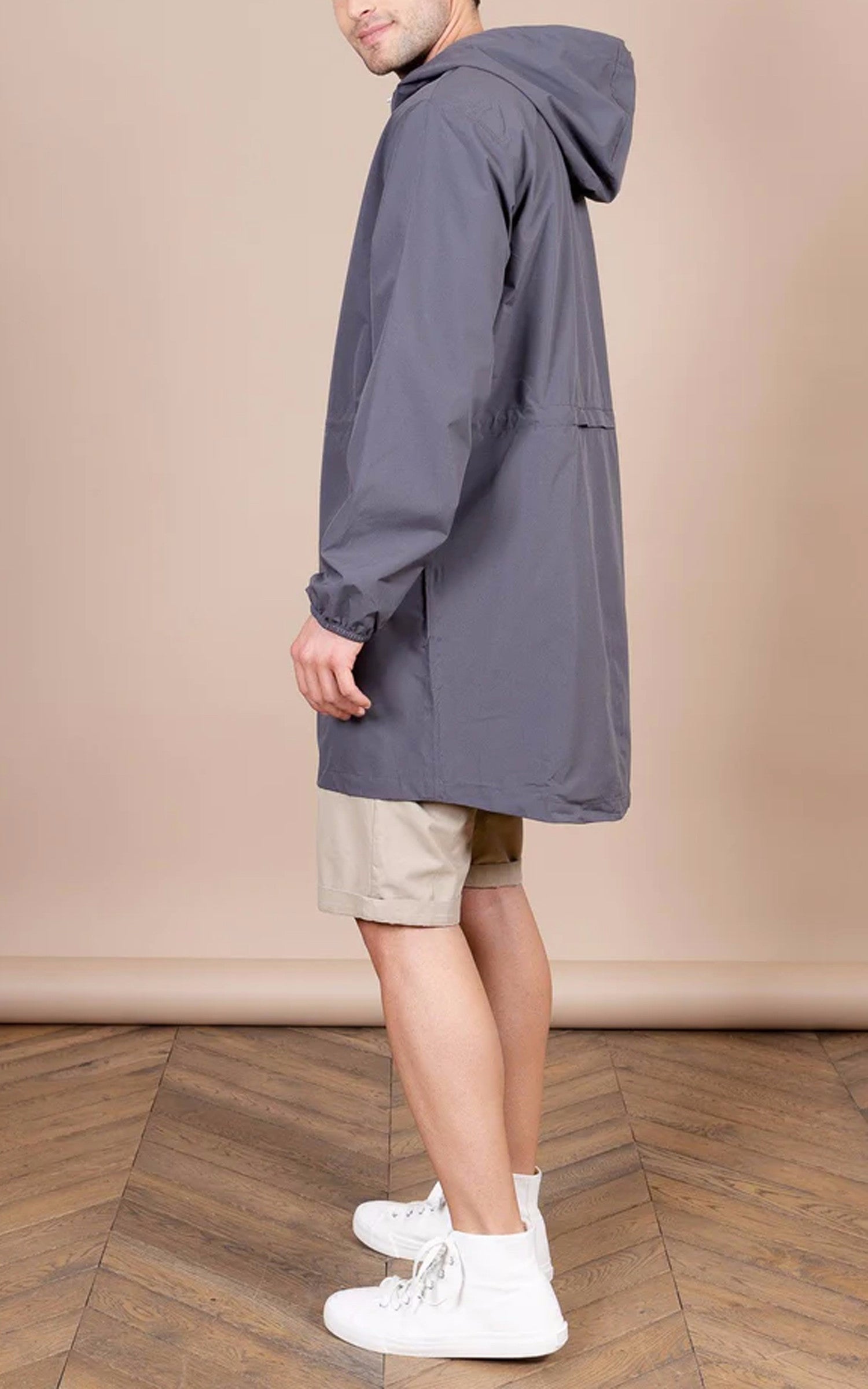 A &quot;AMELOT 20300&quot; Anthracite Flotte Veste Mixte back photo