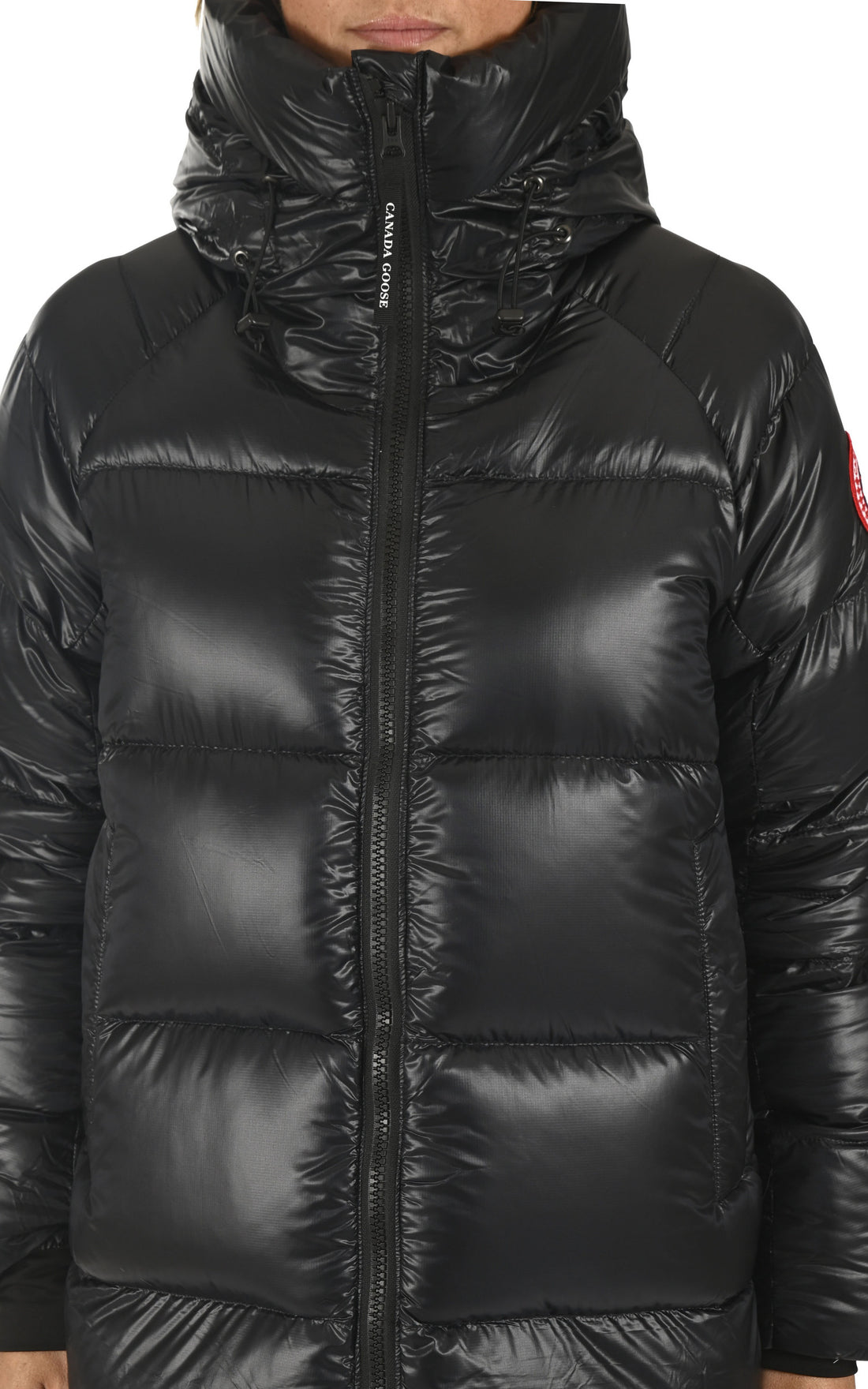 A &quot;CYPRESS PUFFER 2239L&quot; Noir Canada Goose Ves Doudoune Femme closed photo