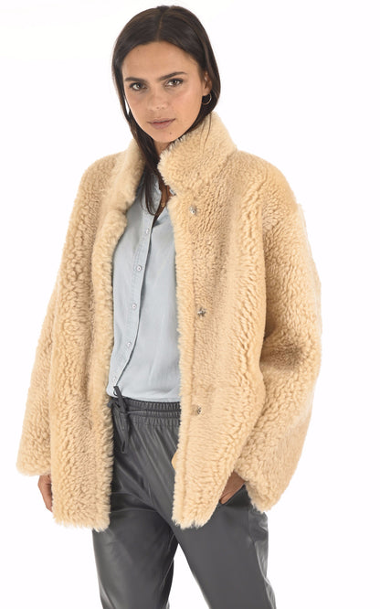 A &quot;MARETIS FF&quot; Ecru La Canadienne 3/4 Femme opened photo