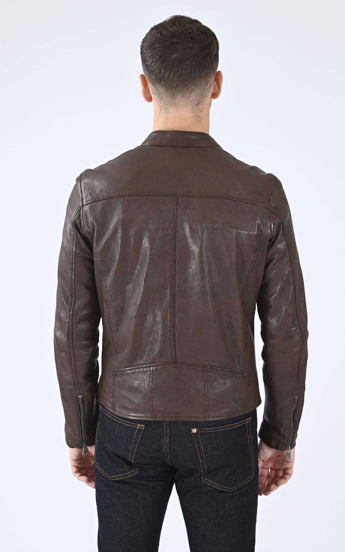 A &quot;GAFINO 101843&quot; Marron Daytona 73 Blouson Homme opened photo