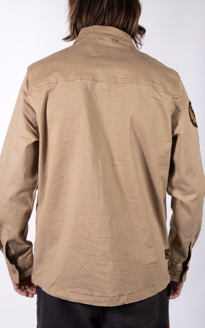 A &quot;COMCAST 103467&quot; Beige Daytona 73 Chemise Homme closed photo