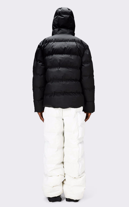 A &quot;15120 PUFFER JACKET&quot; Noir Rains Bl Doudoune Mixte interior photo