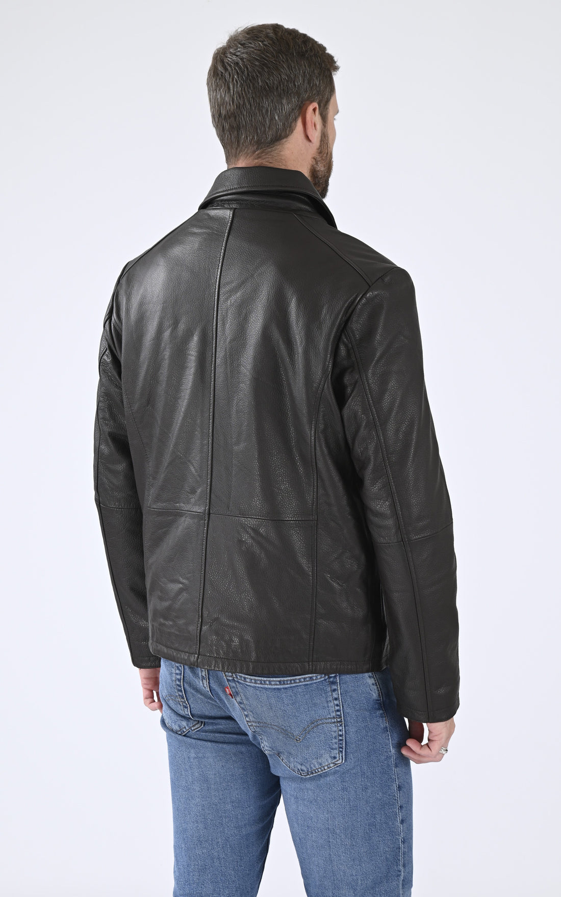 A &quot;LAZZARO-R&quot; Marron Smarty Blouson Homme opened photo