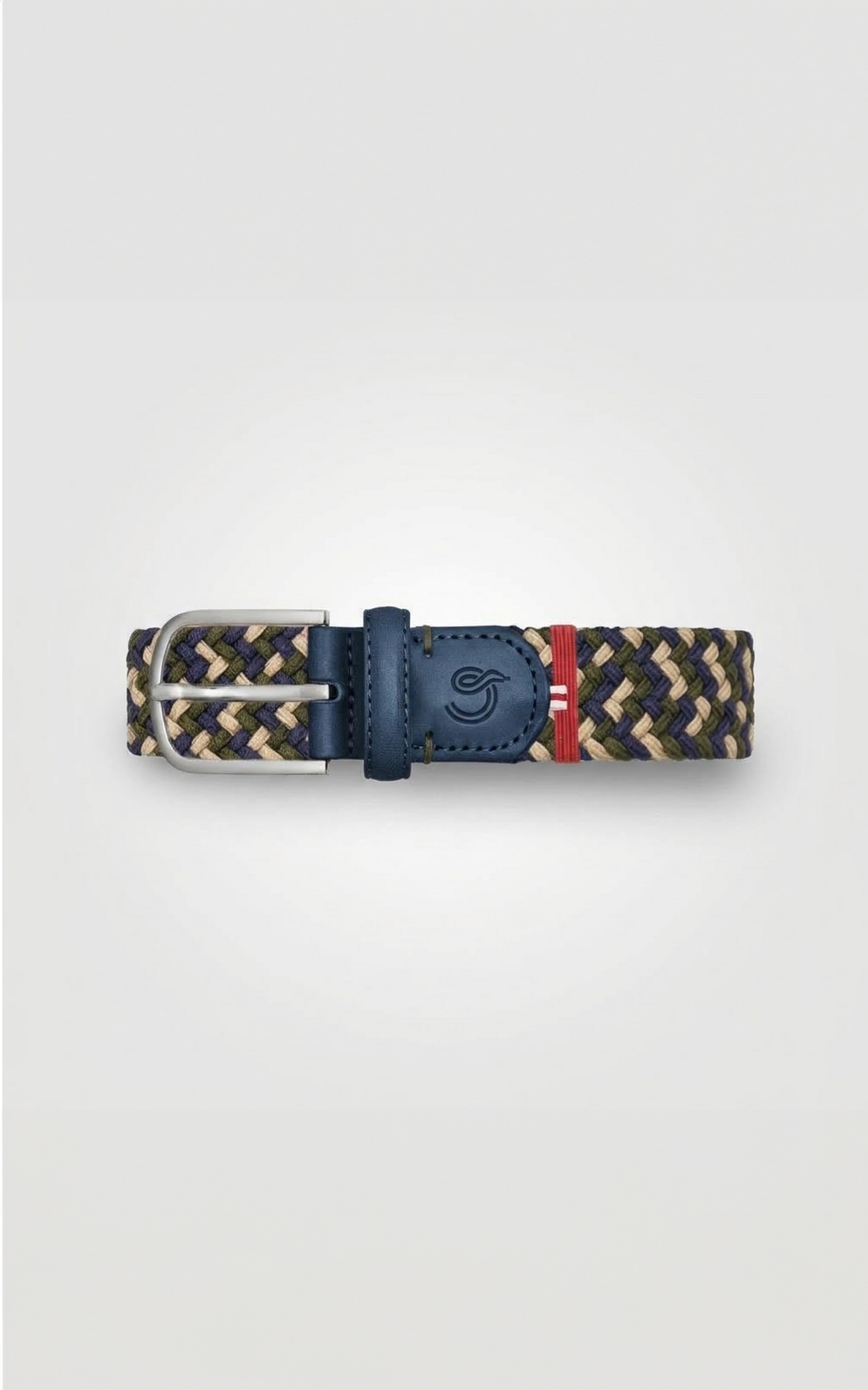 Ceinture tressée Biarritz multicolore 1