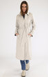 A "BARBRA K61337W" Beige K-Way Manteau Femme closed photo