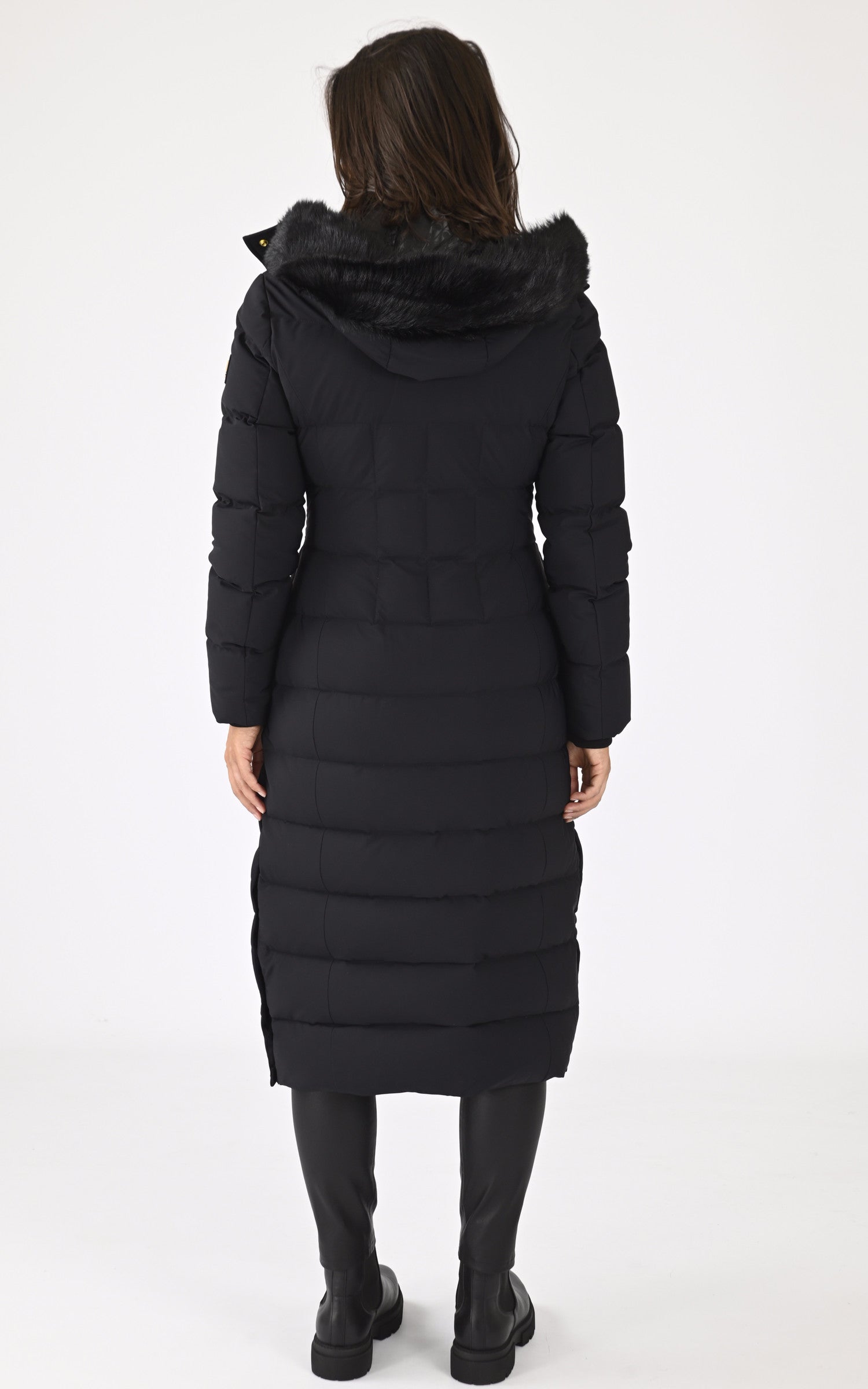 A &quot;JOCADA SH GOLD M34LP227GS&quot; Noir Moose Knuckles man_doudoune Femme back photo 4