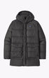 A "SILENT DOWN PARKA" Black Patagonia 3/4 Parka Homme closed photo