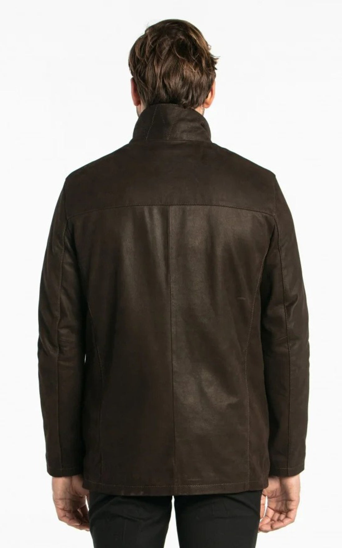 A &quot;BALZAC 100668&quot; Marron Daytona 73 Veste Homme opened photo
