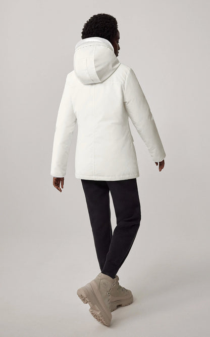 A &quot;LYNNWOOD NF 2530W&quot; North Star White Canada Goose 3/4 Doudoune Femme back photo