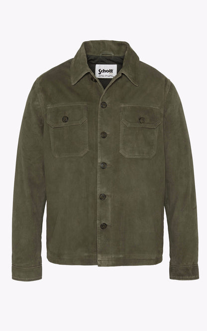 A &quot;LCBRONXS&quot; Kaki Schott Veste Homme details photo