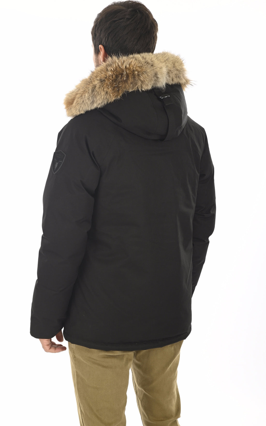 A &quot;HERITAGE&quot; Black Nobis Ves Doudoune Homme opened photo