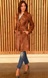 A "MODESSA" Cognac La Canadienne 3/4 Femme closed photo