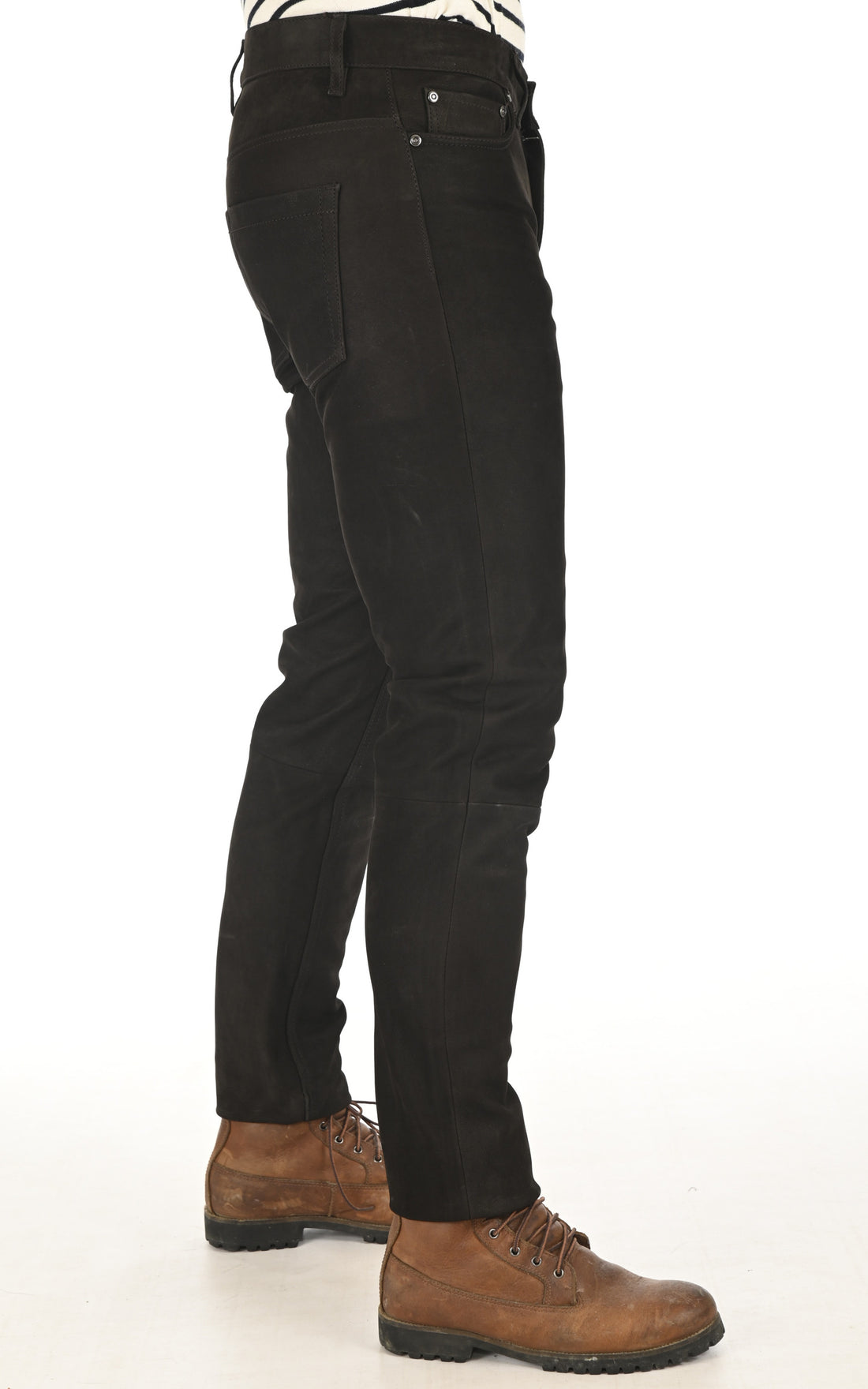 A &quot;BOWLING 102131&quot; Marron Daytona 73 Pantalon Homme closed photo