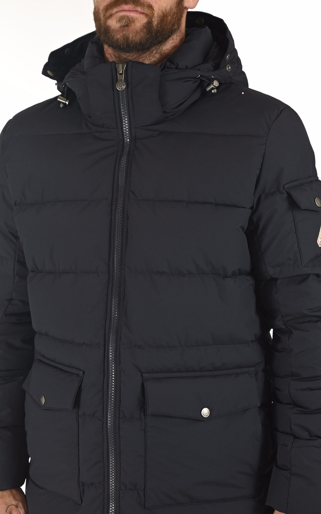 A &quot;AUTHENTIC RIPSTOP FUR&quot; Marine Pyrenex Ves Doudoune Homme opened photo