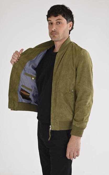 A &quot;WINDON 102570&quot; Kaki Daytona 73 Blouson Homme interior photo