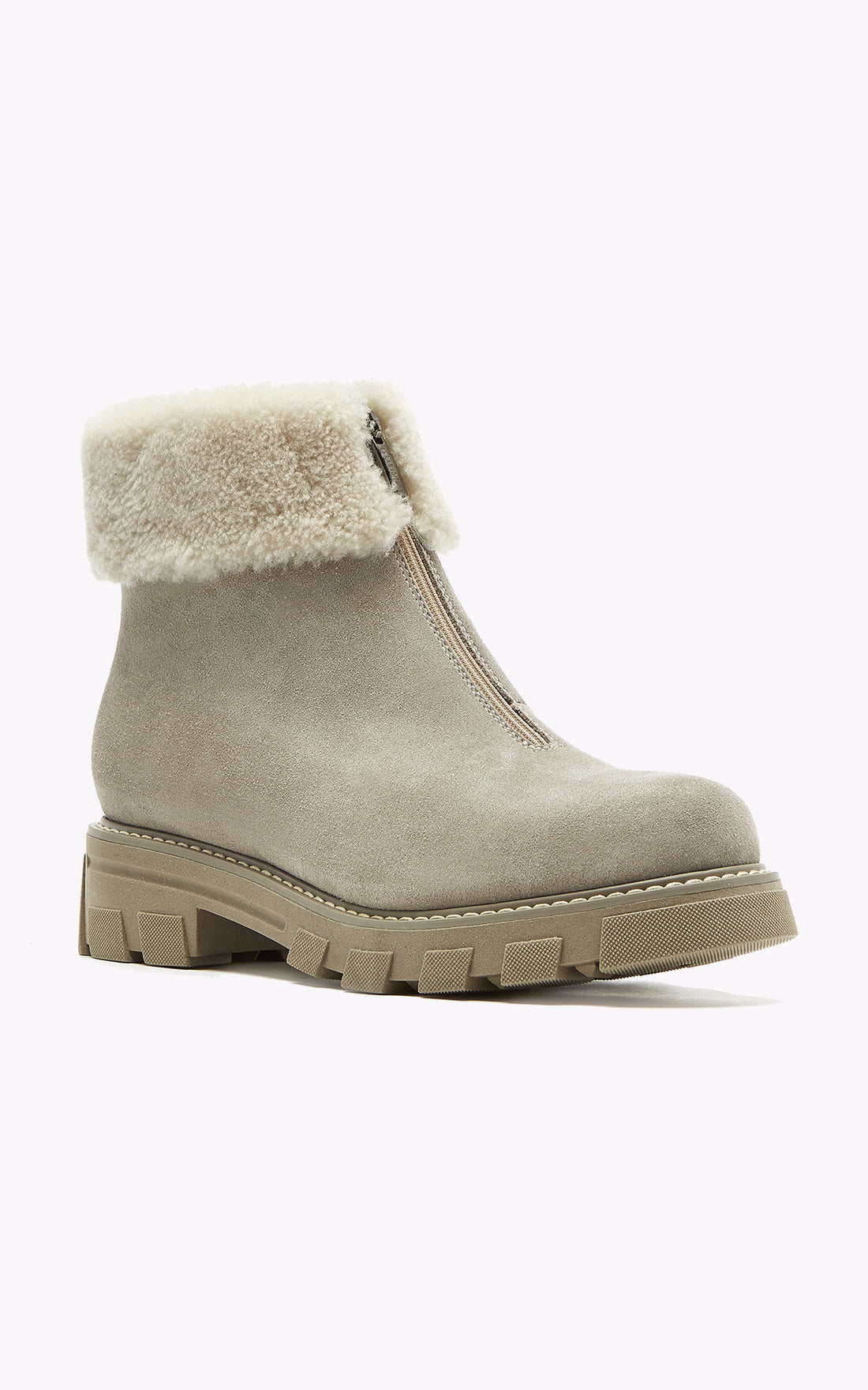 A &quot;ABBA 5830145&quot; Beige La Canadienne Shoes Chaussures Femme opened photo