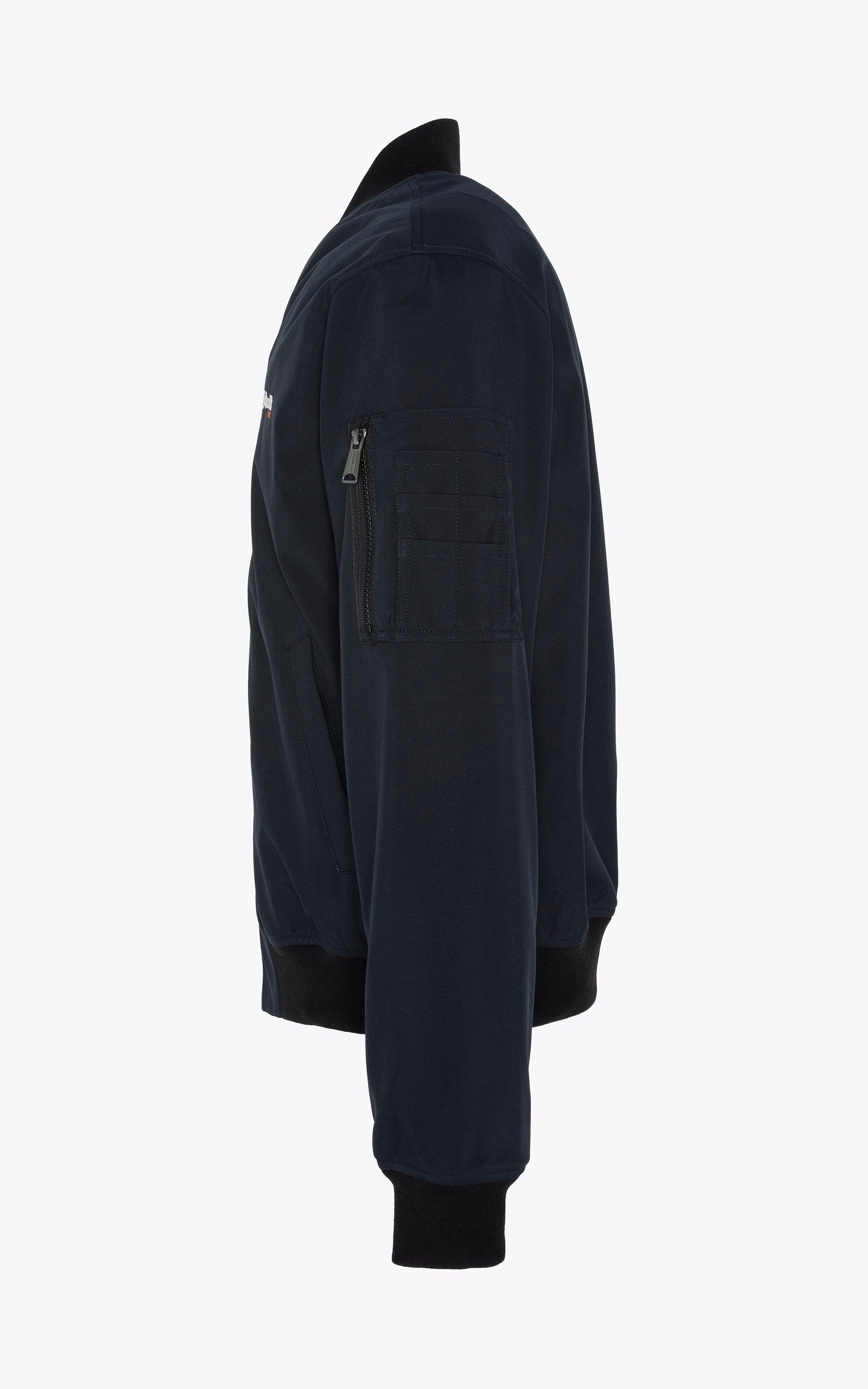 A &quot;KYSON&quot; Navy Schott Blouson Homme back photo