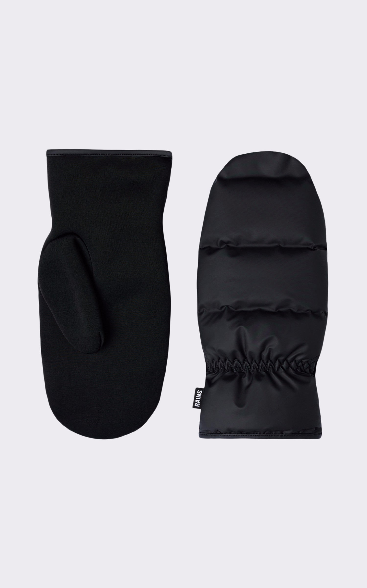 A &quot;16080 LOHJA PUFFER W1T2&quot; Noir Rains mouffles Mixte closed photo 2