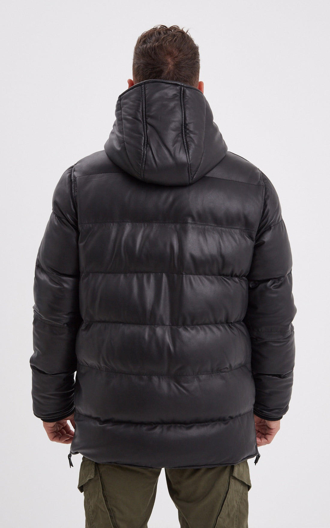 A &quot;WITHMIRE 102835&quot; Noir Daytona 73 Ves Doudoune Homme opened photo