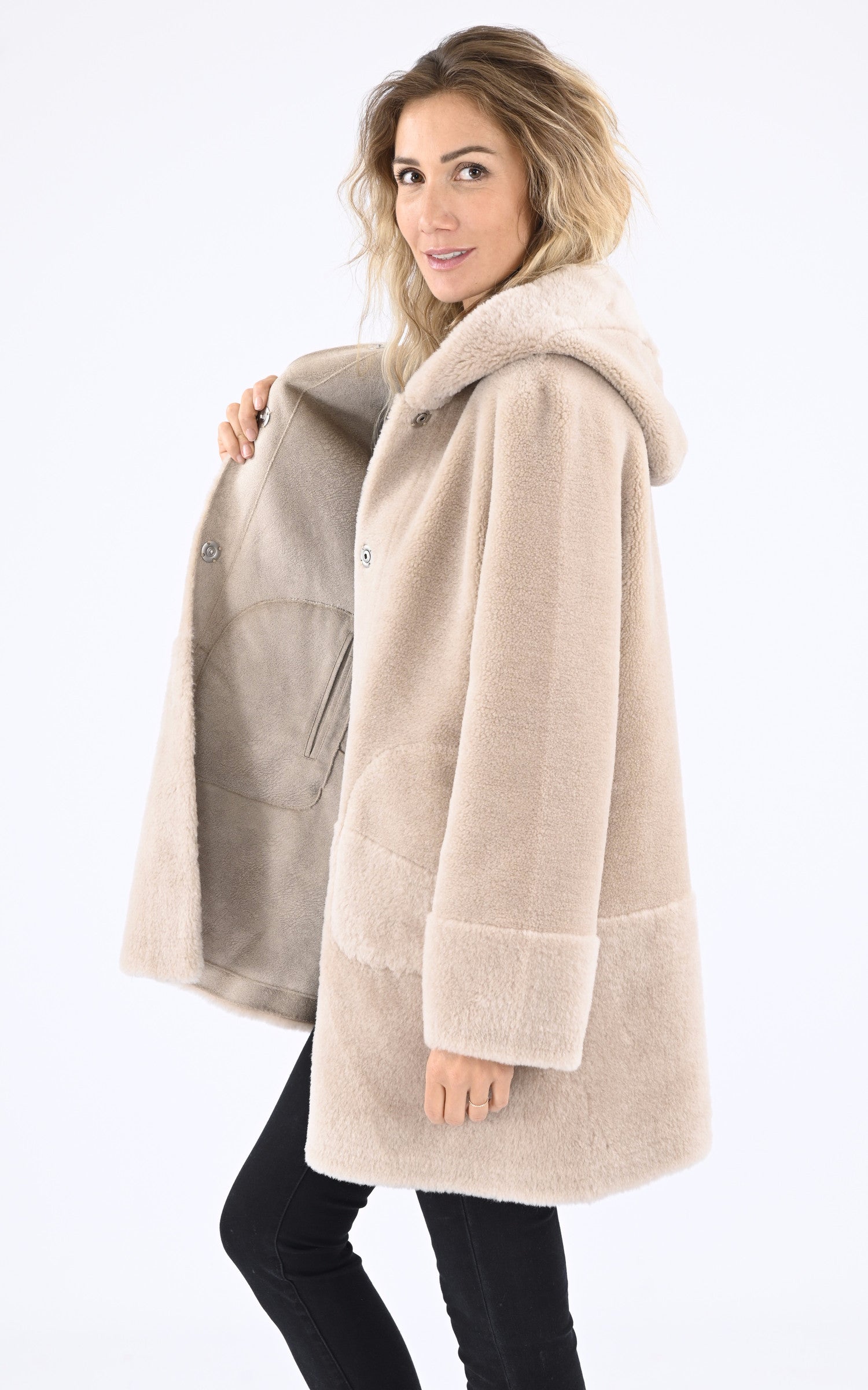 A &quot;FERNANDINA&quot; Camel Levinsky Veste Femme interior photo 3