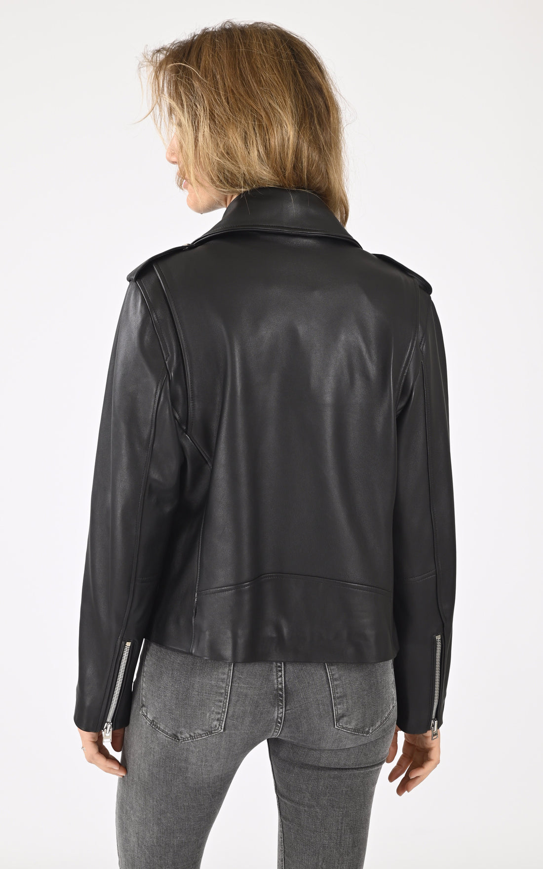 A &quot;SATURNE FF&quot; Noir La Canadienne Blouson Femme opened photo