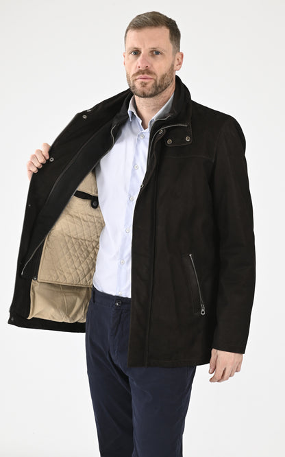 A &quot;MIKA&quot; Marron La Canadienne Blouson Homme interior photo