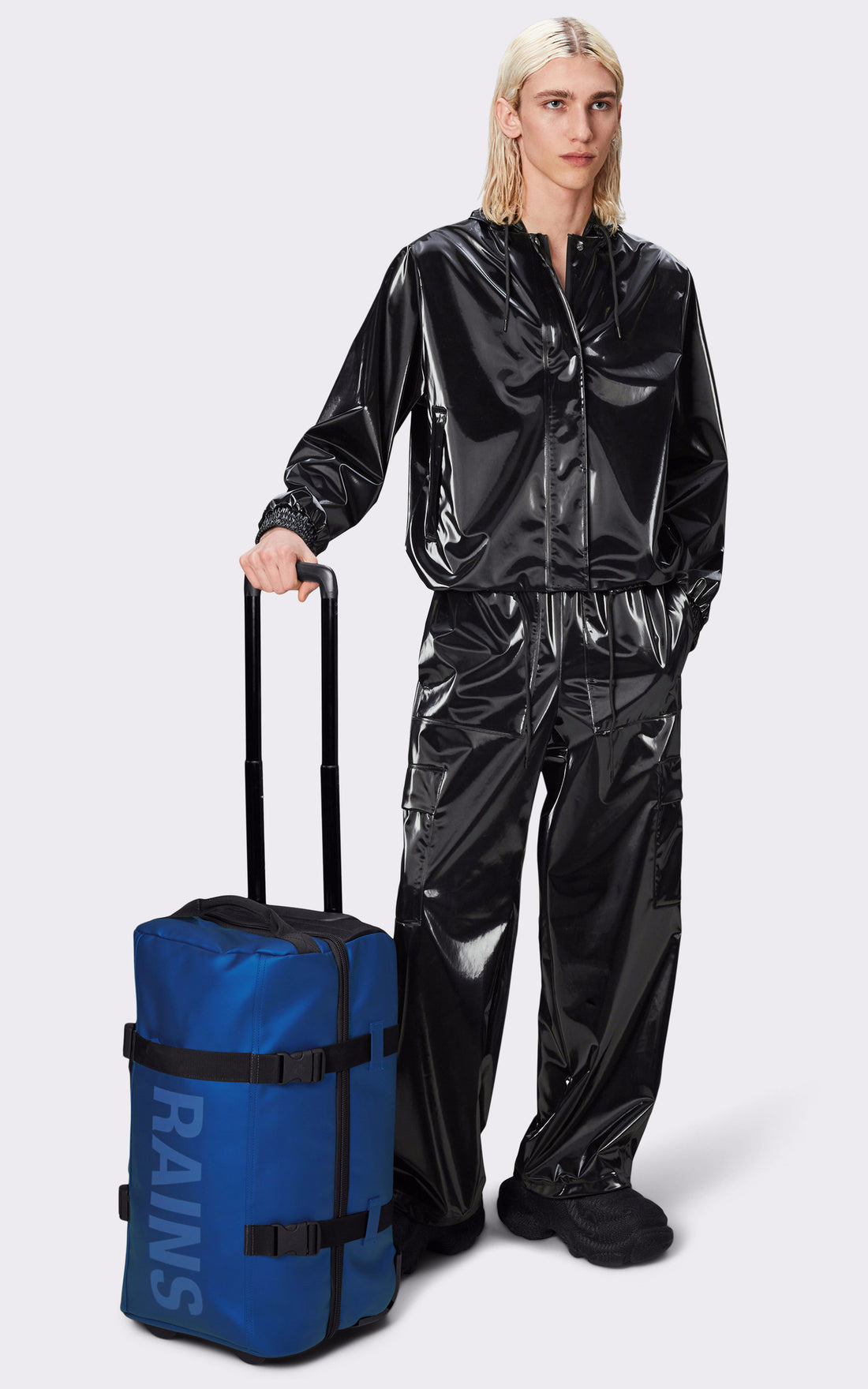 A &quot;13460 TEXEL CABIN BAG&quot; Bleu Rains valise Mixte interior photo
