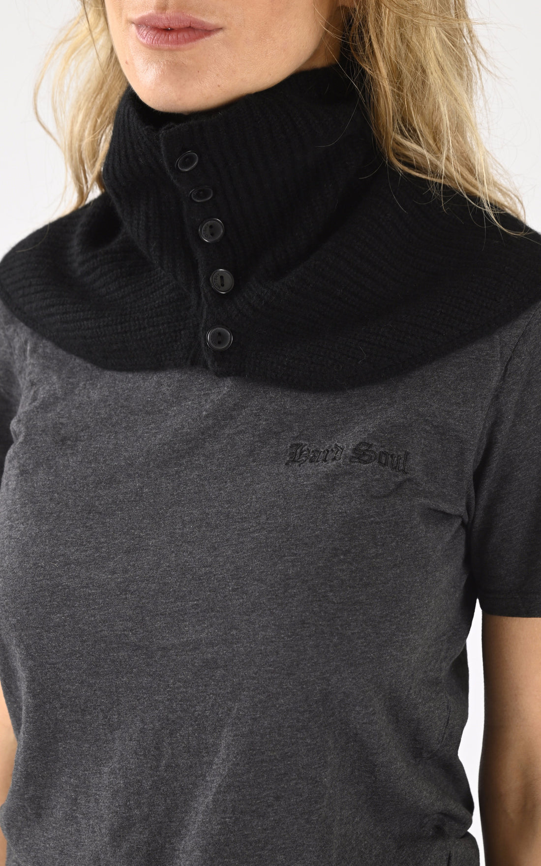 A &quot;BAYA 4501037C&quot; Noir Notshy Col Femme opened photo